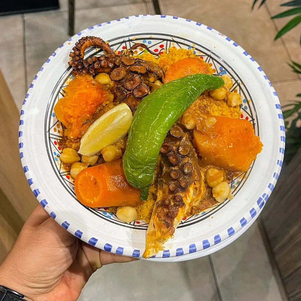 Couscous Au Poulpe